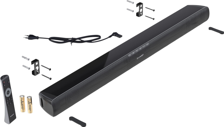Soundbar Sharp HT-SB100 2.0 Black (4974019216522) - obraz 6