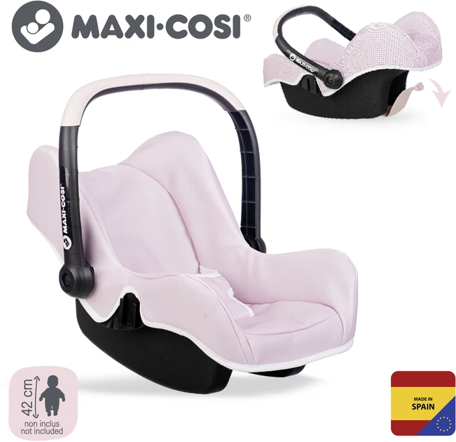 Nosidełko dla lalki Smoby Maxi-Cosi 32 x 47 x 35 cm Różowe (7600240241) - obraz 2