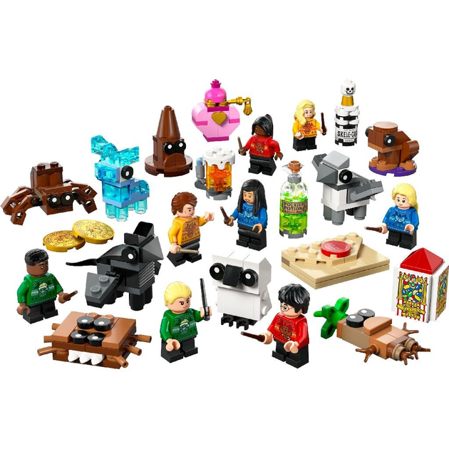 Конструктор LEGO Harry Potter Адвент - календар на 2025 рік 278 деталей 76456 (5702017812397) - зображення 3