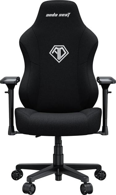Fotel gamingowy Anda Seat Phantom 3 Pro Size L Fabric Black (AD18YC-06-B-F) - obraz 1