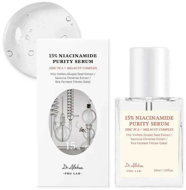 Сироватка для обличчя Dr.Althea 15% Niacinamide Purity з ніацинамідом 30 мл (8809447254609) - зображення 2