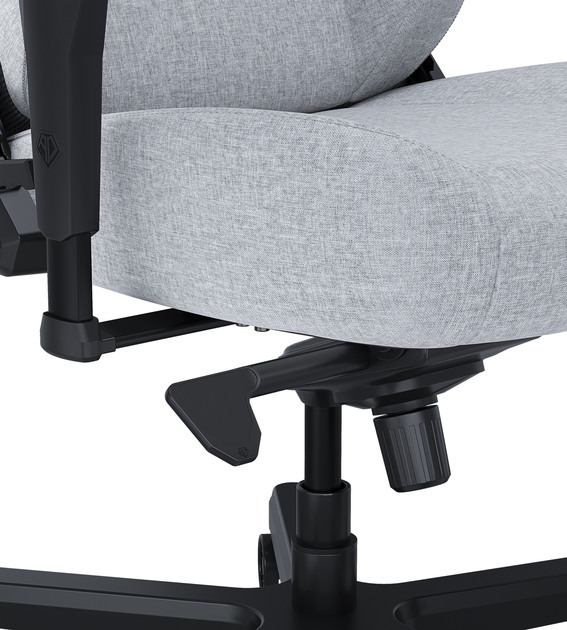 Fotel gamingowy Anda Seat Kaiser 3 Pro Size XL Fabric Grey (AD12YDC-XL-01-G-PV/F-G02) - obraz 7