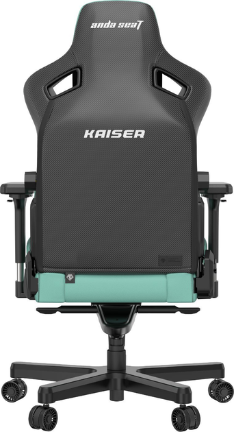 Fotel gamingowy Anda Seat Kaiser 3 Size XL Green (AD12YDC-XL-01-E-PV/C) - obraz 9