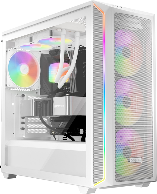 Zestaw wentylatorów be quiet! Light Wings LX 140mm PWM White Triple Pack (BL128) - obraz 4
