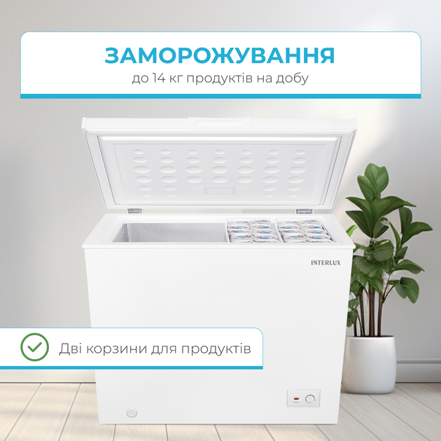 Морозильный ларь INTERLUX IL-0255CF - изображение 2