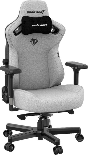 Крісло ігрове Anda Seat Kaiser 3 Size L Grey (AD12YDC-L-01-G-PV/F) - зображення 3