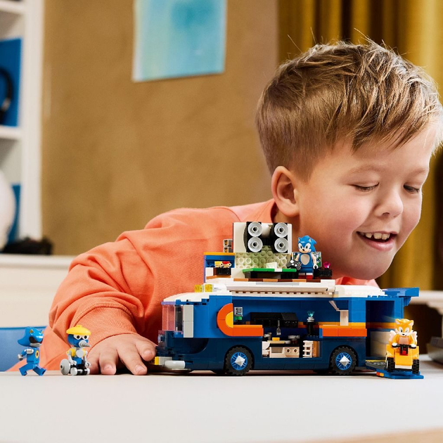 Zestaw klocków LEGO Sonic the Hedgehog Sonic i pojazd do zadań specjalnych 747 elementów 77006 (5702017815619) - obraz 5