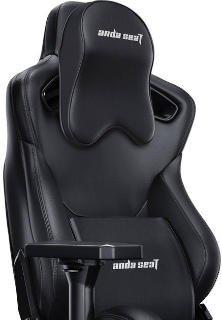 Fotel gamingowy Anda Seat Kaiser Frontier Size XL Black (AD12YXL-17-B-PV) - obraz 3