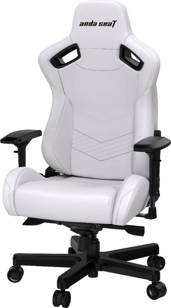 Крісло ігрове Anda Seat Kaiser 2 Size XL White (AD12XL-07-W-PV-W01) - зображення 4