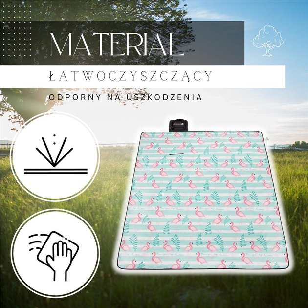 Килимок для пікніка Springos 200 х 200 см PM016 (5907719406022) - зображення 10