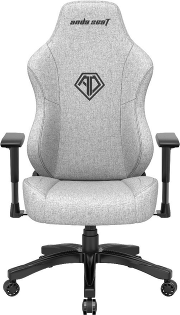Fotel gamingowy Anda Seat Phantom 3 Size L Fabric Grey (AD18Y-06-G-F) - obraz 2