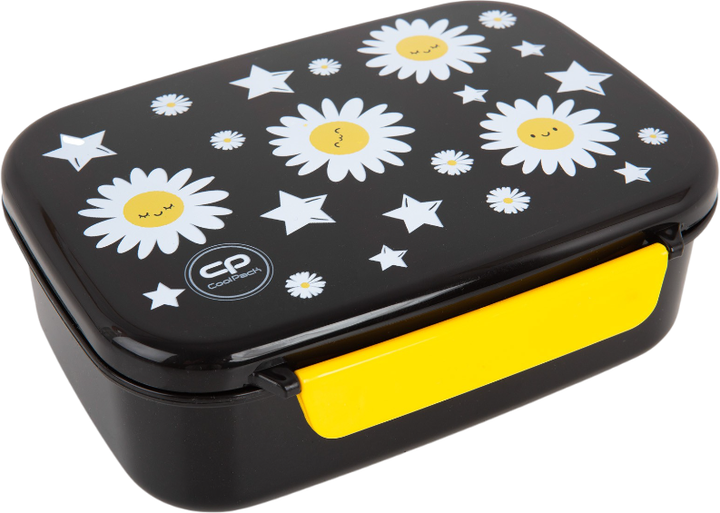 Ланчбокс CoolPack Foodyx Daisy Black 765 мл (Z18817) - Фото 1 Ланчбокс CoolPack Foodyx Daisy Black 765 мл (Z18817) - зображення 1