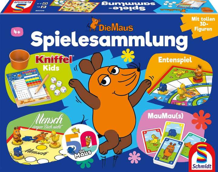 Gra planszowa Schmidt Spiele Kolekcja gier Die Maus (4001504405984) - obraz 1