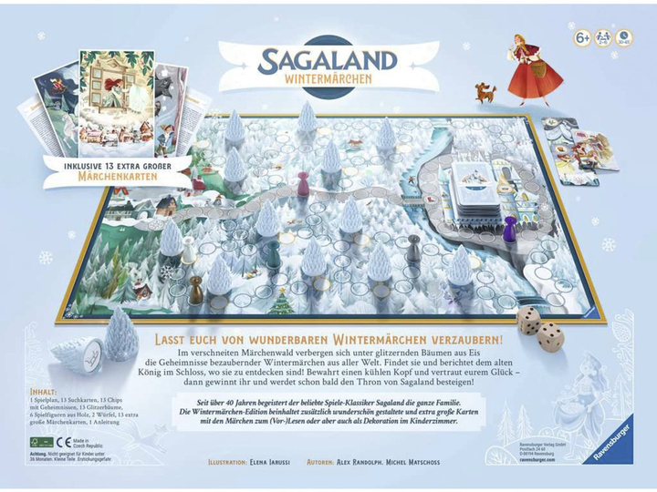 Настільна гра Ravensburger Сагаланд Зимова казка (4005556224609) - зображення 5