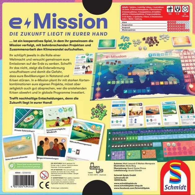 Gra planszowa Schmidt Spiele e-Mission (4001504494445) - obraz 2