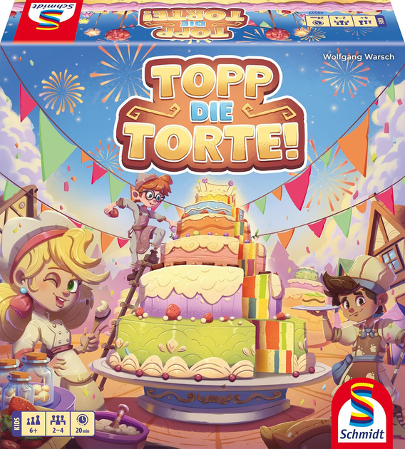 Gra planszowa Schmidt Spiele Topp die Torte (4001504406592) - obraz 1