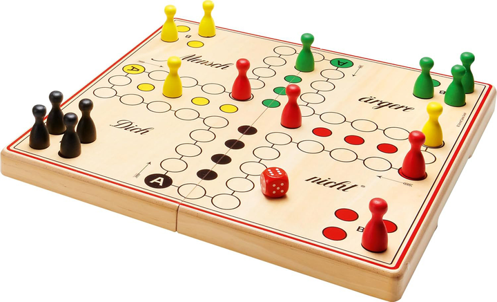 Gra planszowa Schmidt Spiele Człowieku nie irytuj się Deluxe (4001504494537) - obraz 3