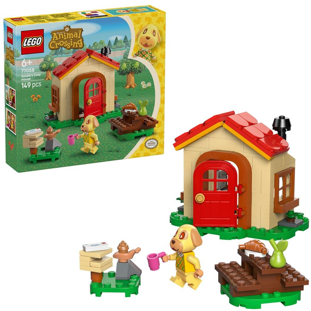 Конструктор LEGO Animal Crossing Затишний дім Голді 149 деталей 77058 (5702017815985) - зображення 2