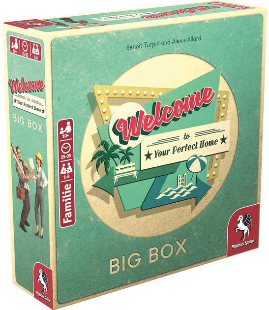 Gra planszowa Pegasus Welcome to Your Perfect Home Big Box (4250231738852) - obraz 1