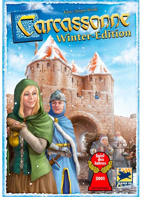 Gra planszowa Asmodee Carcassonne Zimowa edycja (4015566018426) - obraz 2