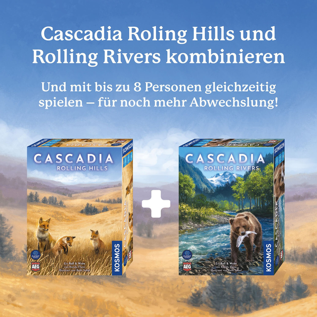 Настільна гра Kosmos Cascadia Rolling Rivers (4002051684747) - зображення 5