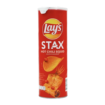 Чипси Lay's Stax Hot Chilli Squid 100g - Фото 1 Чипси Lay's Stax Hot Chilli Squid 100g - зображення 1