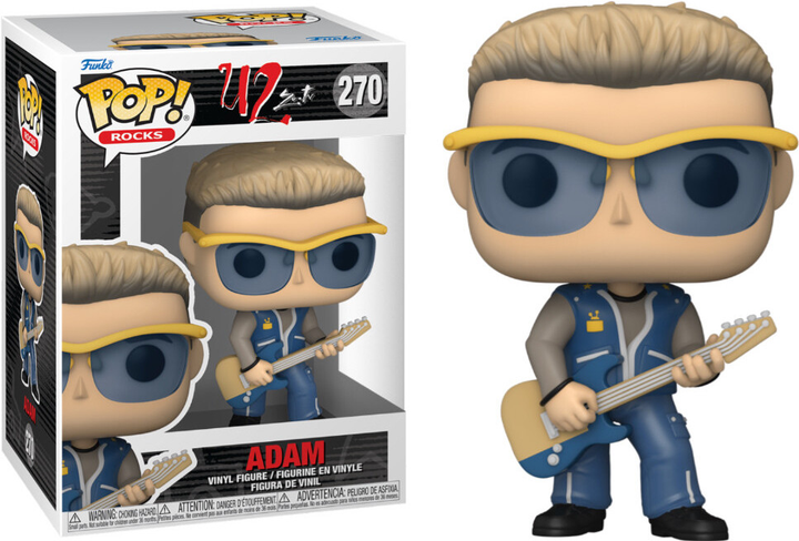 Figurka Funko Pop Rocks U2 Zoo TV Adam 9 cm 64032 (889698640329) - obraz 2