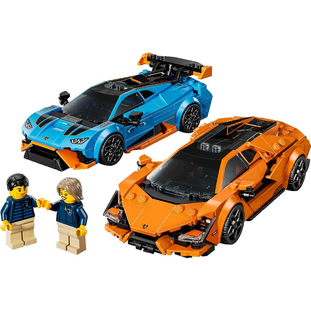 Zestaw klocków LEGO Speed Champions Lamborghini Revuelto i Huracán STO 607 elementów 77238 (5702017816067) - obraz 2
