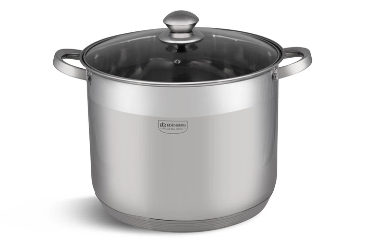 Набір каструль із нержавіючої сталі Edenberg 10 предметів (EB-4019) - зображення 3