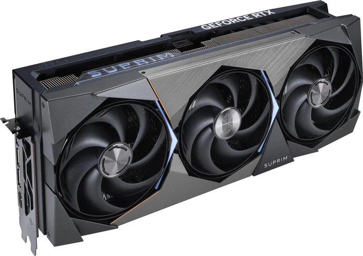 Відеокарта GF RTX 5080 16 GB GDDR7 Suprim SOC MSI (GeForce RTX 5080 16G SUPRIM SOC) ( Black ) 37036 - зображення 3