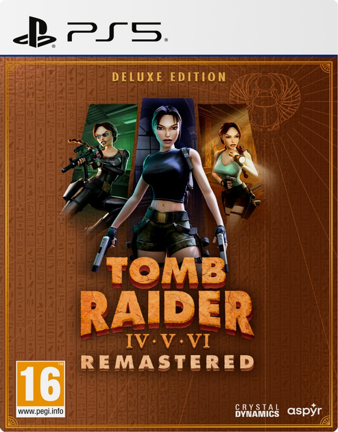 Gra PS5 Tomb Raider IV-VI Remastered Starring Lara Croft: Deluxe Edition (Blu-ray płyta) (5056635617484) - obraz 1
