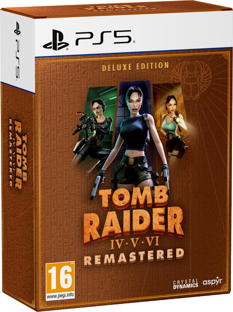 Gra PS5 Tomb Raider IV-VI Remastered Starring Lara Croft: Deluxe Edition (Blu-ray płyta) (5056635617484) - obraz 2