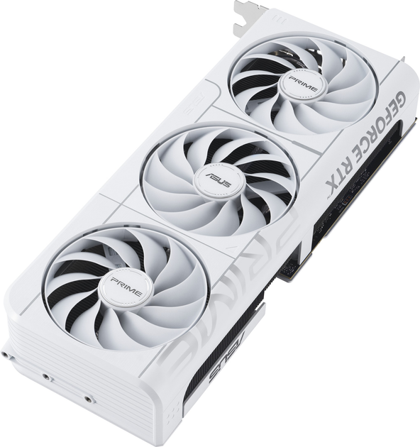 Відеокарта ASUS PCI-Ex GeForce RTX 5070 PRIME White OC Edition 12GB GDDR7 (192bit) (2587/28000) (HDMI, 3 x DisplayPort) (90YV0M19-M0NA00) - зображення 4