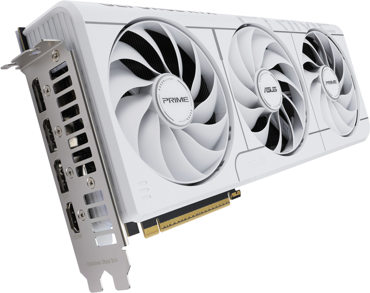 Відеокарта ASUS PCI-Ex GeForce RTX 5070 PRIME White OC Edition 12GB GDDR7 (192bit) (2587/28000) (HDMI, 3 x DisplayPort) (90YV0M19-M0NA00) - зображення 13