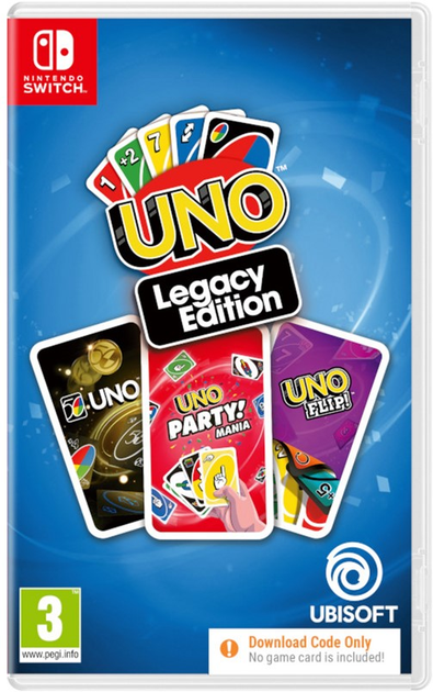 Gra Nintendo Switch UNO Legacy Edition (Klucz elektroniczny) (3307216294962) - obraz 1