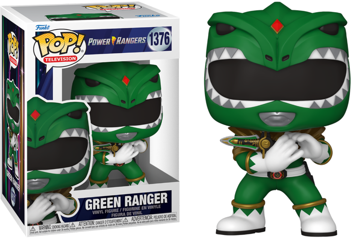 Figurka Funko Pop Power Rangers 30th Green Ranger 9 cm 72202 (889698722025) - obraz 2