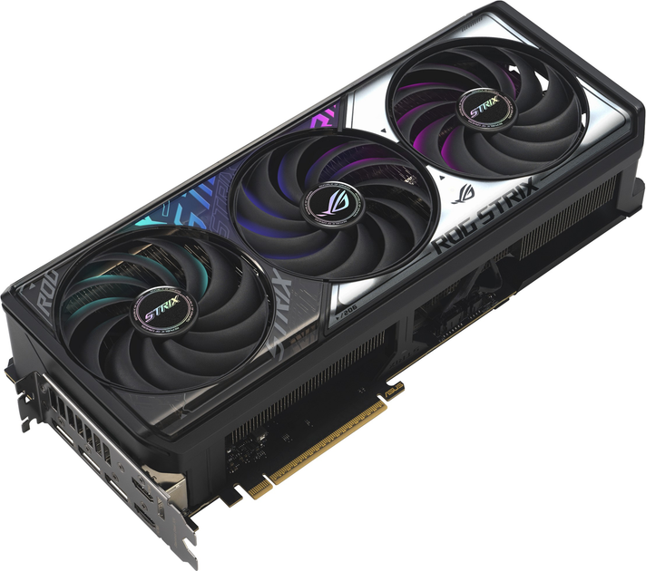 Karta graficzna ASUS PCI-Ex GeForce RTX 5070 Ti ROG Strix OC Edition 16GB GDDR7 (256bit) (2625/28000) (2 x HDMI, 3 x DisplayPort) (90YV0M90-M0NA00) - obraz 3