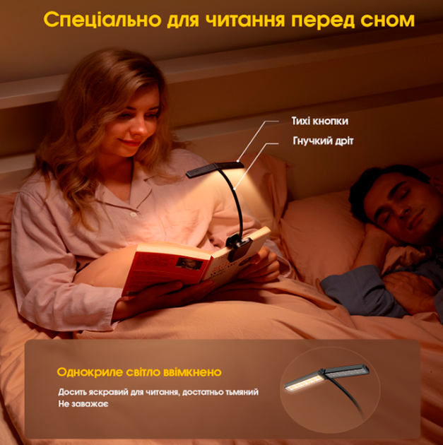 Лампа для чтения GL029 двойная (Black) GLOCUSENT - изображение 6