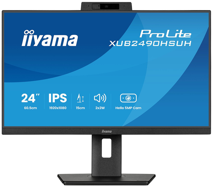 Monitor 23.8" iiyama ProLite XUB2490HSUH-B2 (XUB2490HSUH-B2) - obraz 1