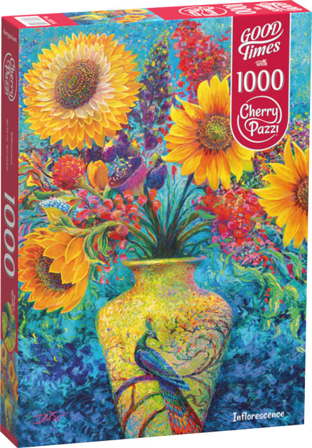 Пазл CherryPazzi Соняшники 1000 елементів (5903728730554) - зображення 1
