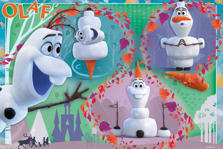 Puzzle Ravensburger Olaf 12x2 szt (51533) (4005556051533) - obraz 2