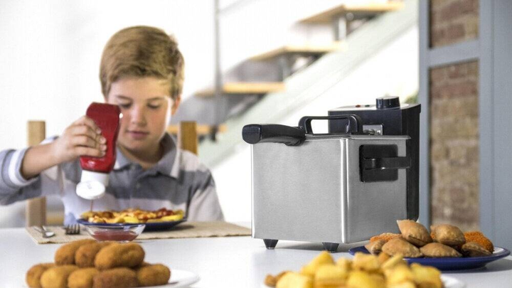Frytkownica Cecotec Cleanfry 1.5l 1000W (3031) - obraz 2