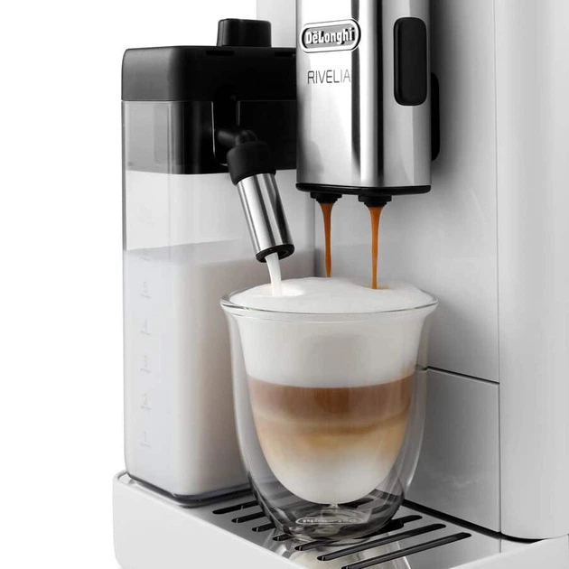 Кавомашина Delonghi Rivelia EXAM440.55 W - зображення 3
