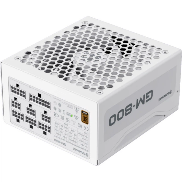 Блок живлення Gamemax 800W (GM-800 Modular white) - изображение 2