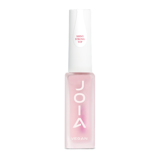 Блискуче довготривале топове покриття для лаку Shiny Strong Top JOIA vegan 8 мл 4820259343163 - Фото 1 Блискуче довготривале топове покриття для лаку Shiny Strong Top JOIA vegan 8 мл 4820259343163 - зображення 1