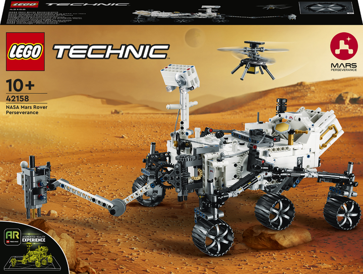 Zestaw klockow LEGO Technic NASA Mars Rover Perseverance 1132 elementy (42158) (955555911044863) - Outlet - obraz 1