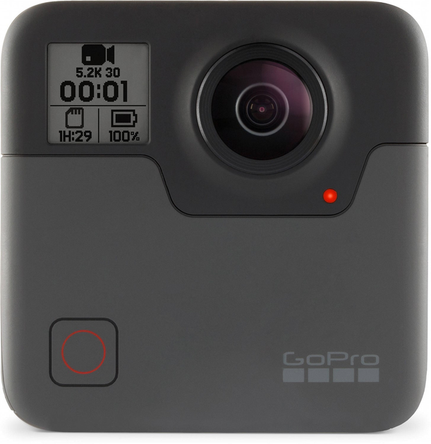 Kamera wideo GoPro Fusion 360° Black (CHDHZ-103 ) (955555909785022) - Outlet - obraz 1