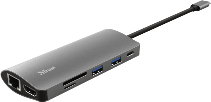 Wieloportowy adapter USB-C Trust Dalyx 7 w 1 (23775) (955555901129302) - Outlet - obraz 2