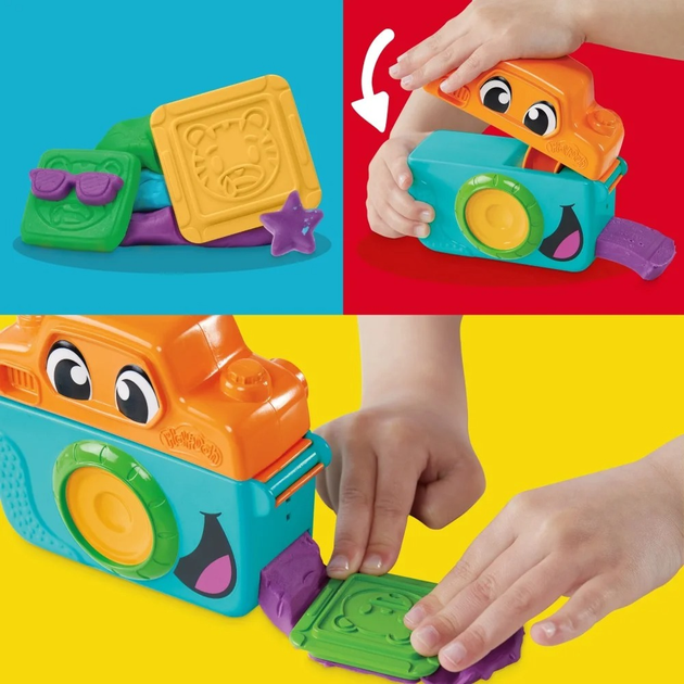 Ciastolina Hasbro Play-Doh Kreatywny aparat z akcesoriami G0502 (5010996289704) - obraz 6