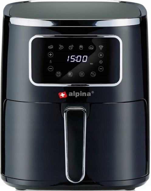 Frytkownica beztłuszczowa Alpina 4.5 l Czarna - obraz 2